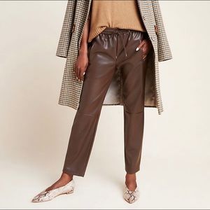 Anthropologie Sakarya faux leather pant